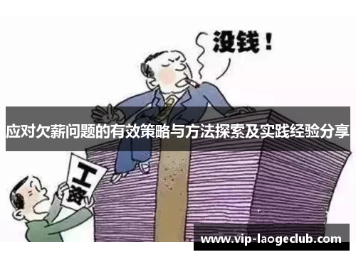应对欠薪问题的有效策略与方法探索及实践经验分享