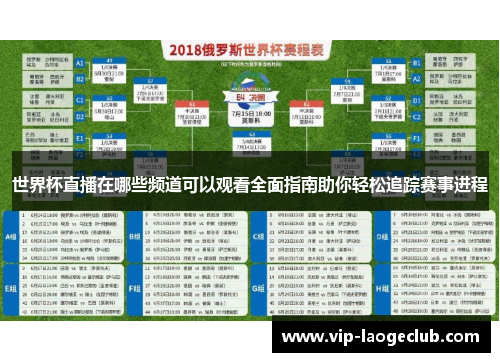 世界杯直播在哪些频道可以观看全面指南助你轻松追踪赛事进程