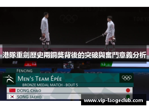 港隊重劍歷史兩銅獎背後的突破與奮鬥意義分析